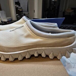 Salomon Mule Clog L47578900 Men Shoes Hiking Trail Slip-On SIZE 13 RARE NEW SNOW